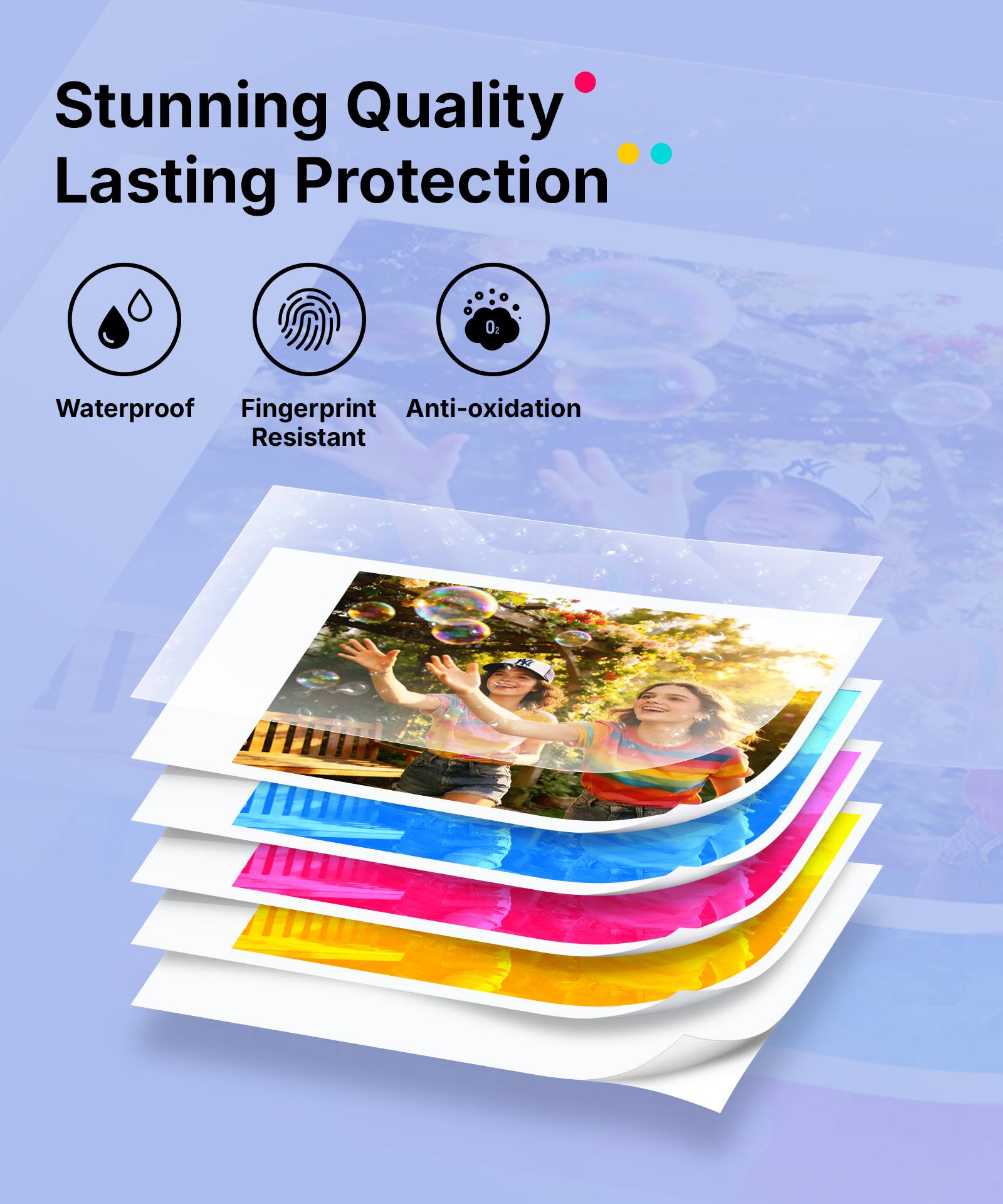 Stunning Quality Lasting Protection

- Waterproof
- Fingerprint Resistant
- Anti-oxidation