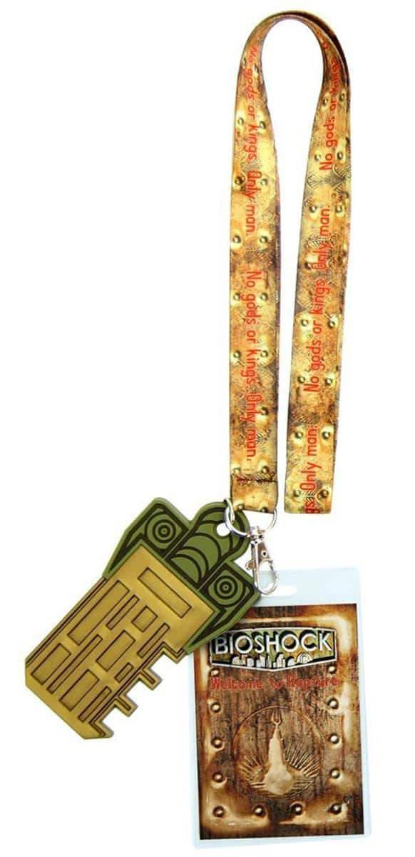 Crowded Coop - Bioshock Lanyard: Andrew Ryan