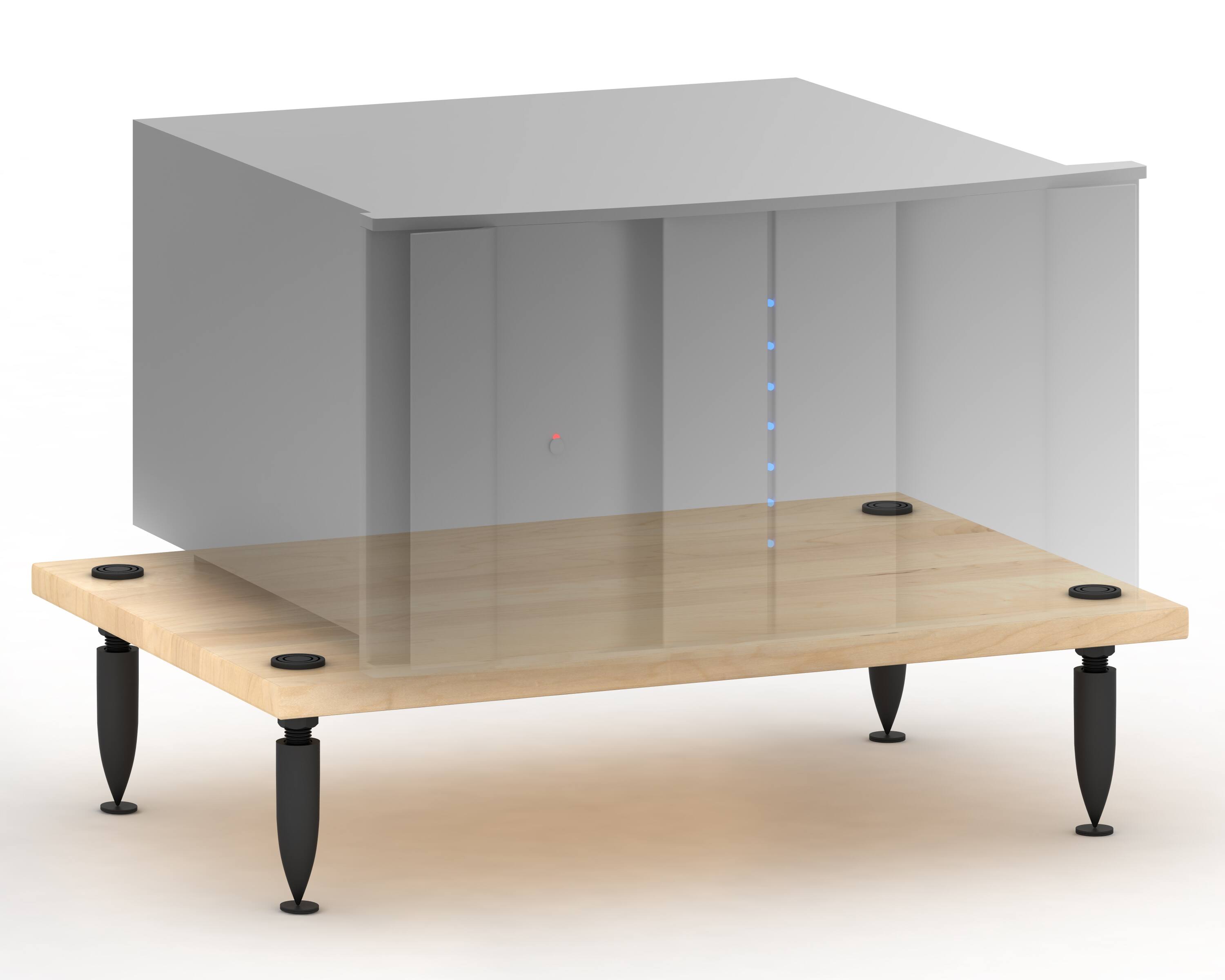 Salamander Designs - Archetype Amplifier Stand - Solid Maple Wood