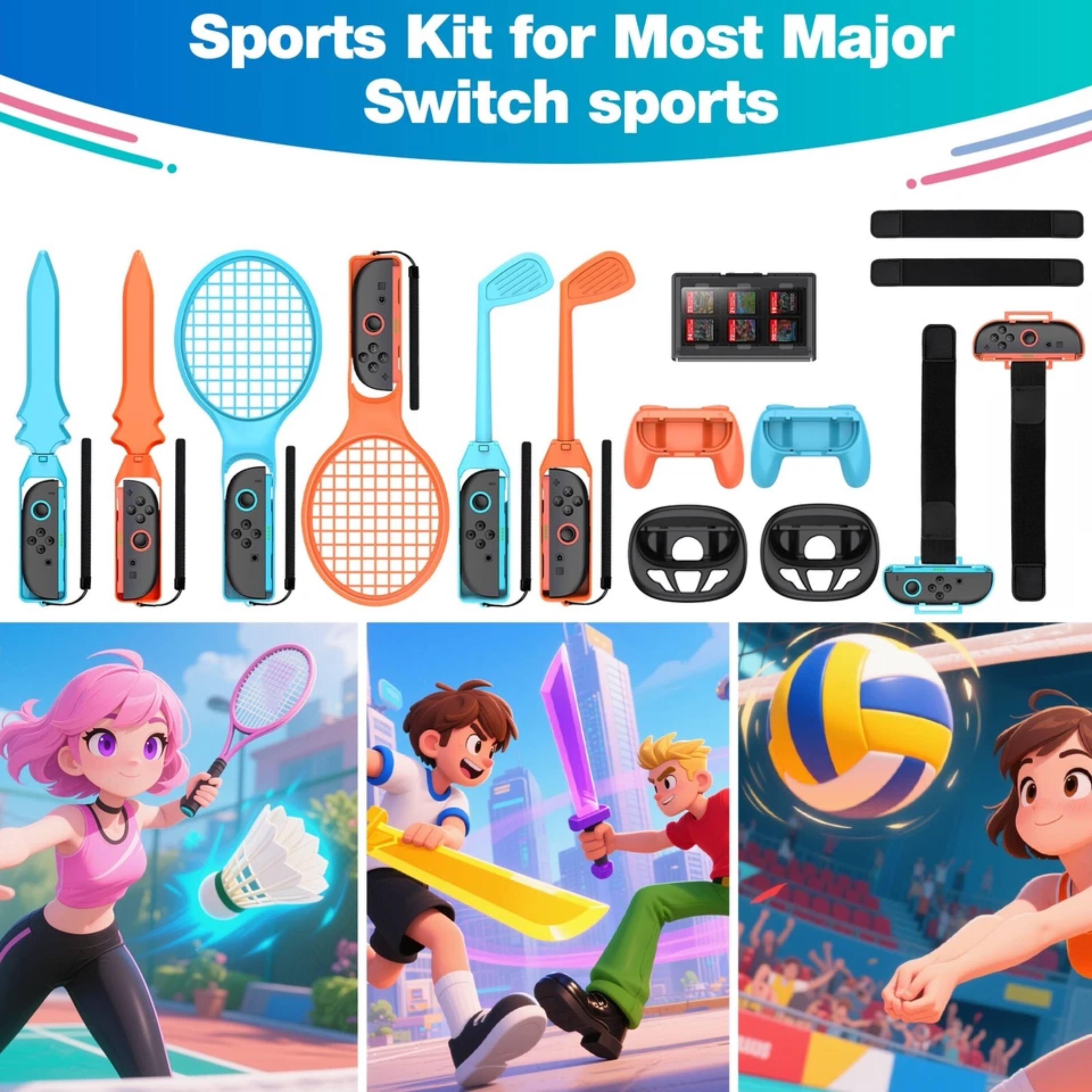 Sports Kit for Most Major Switch sports