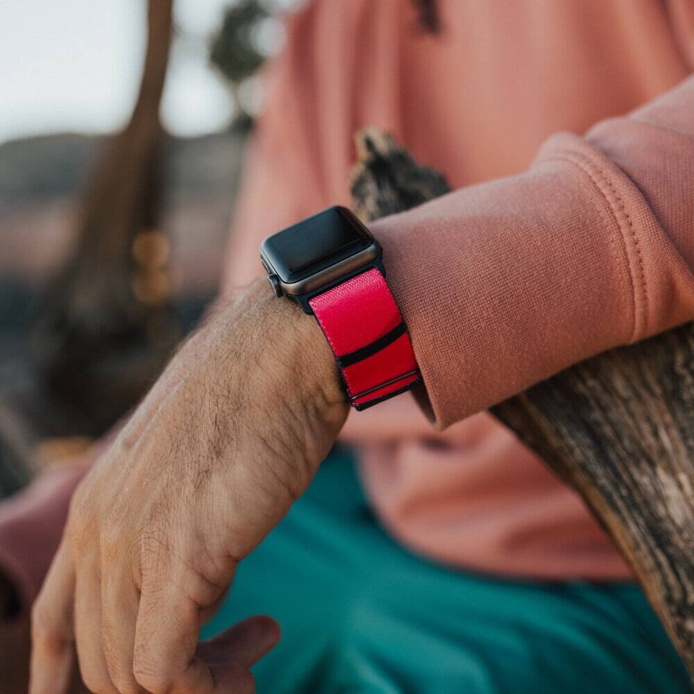 Alt View 3. ZOX - Oh Dear Piglet NFC Smartwatch Band, 22mm - Pink.