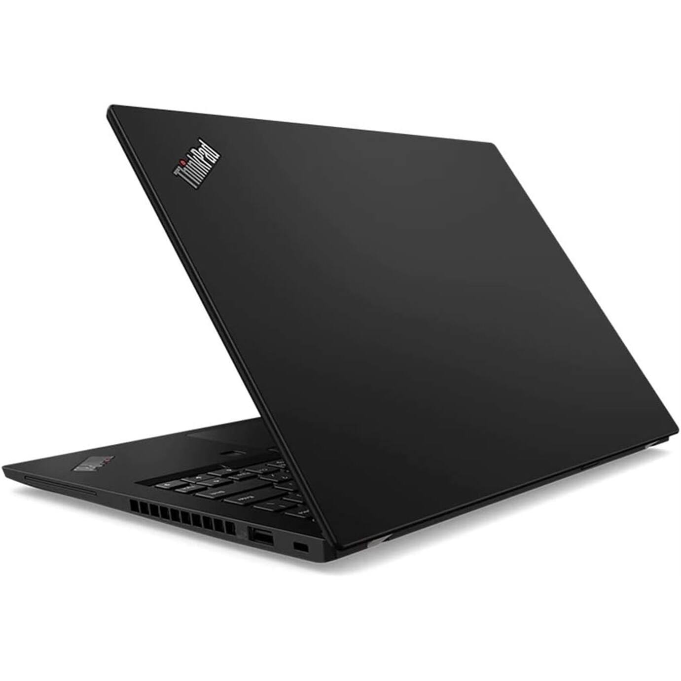 Angle. Lenovo - ThinkPad X13 Gen 1 - i5-10310U, 16GB, 512GB SSD, 13.3" Touch, Windows 11 Pro - Black.