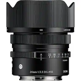 Sigma - 24mm f/3.5 DG Contemporary Lens for Sony E, Black