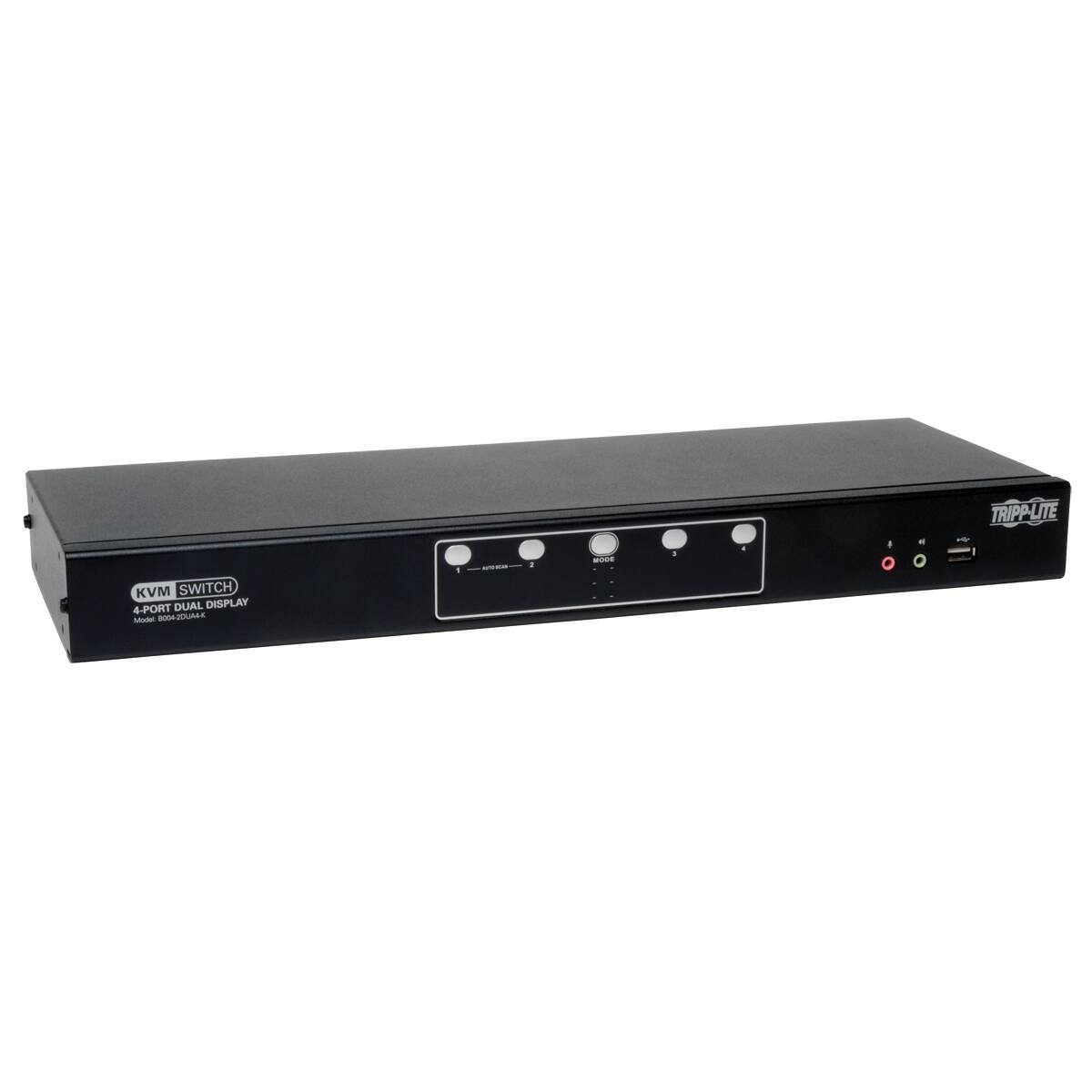 KVM SWITCH, 4-PORT DUAL DISPLAY  
Model: B004-2DUA4-K  
AUTO 8048-2  
MODE 1  
TRIPP-LITE
