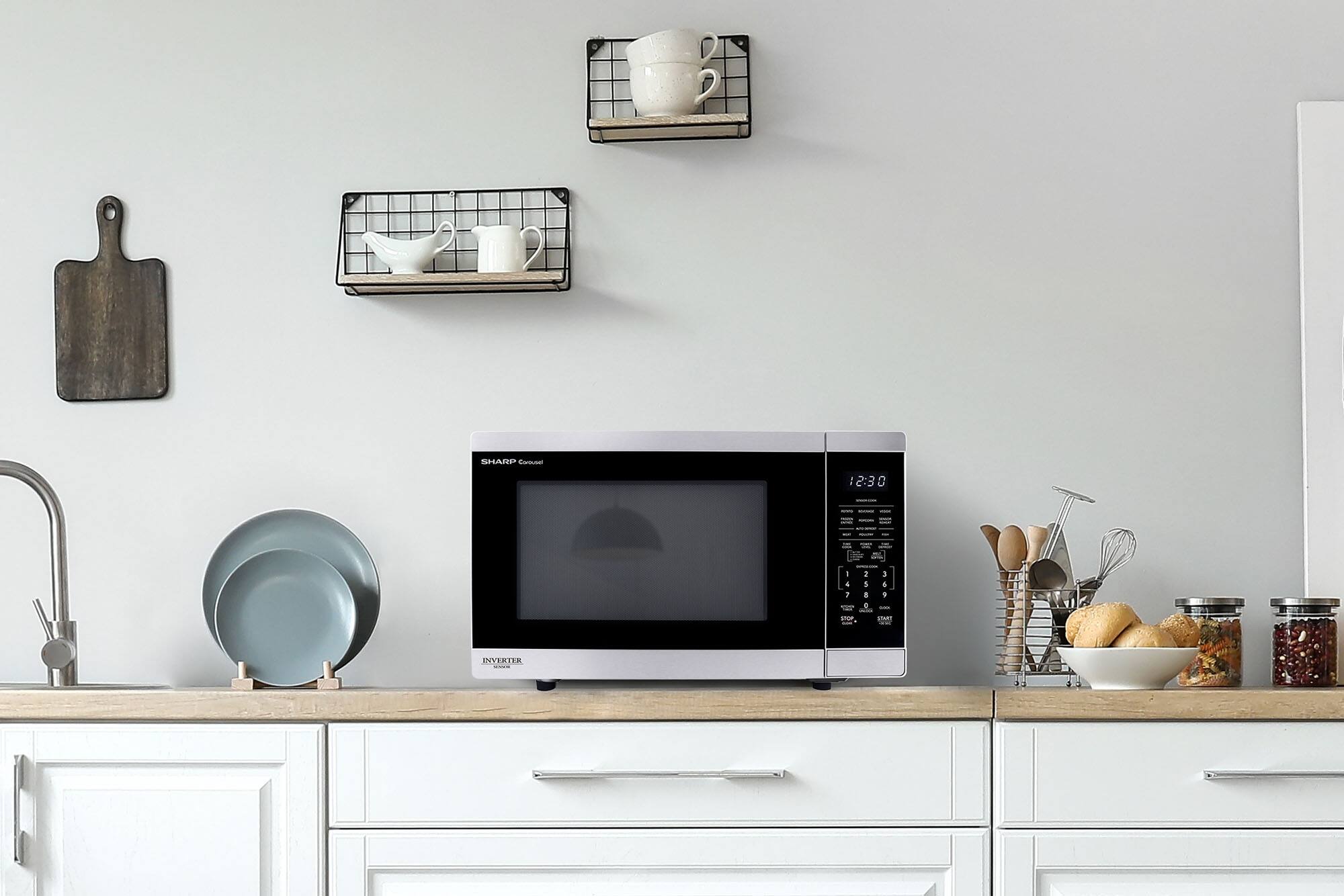 SIARO Coas 12:30 - 0.1 I 1 + 1 4 1 . POBIER

SHARP Convection

INVERTER