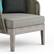 Alt View 16. Simpli Home - Carmel Outdoor Conversation Chair - Sand Drift.