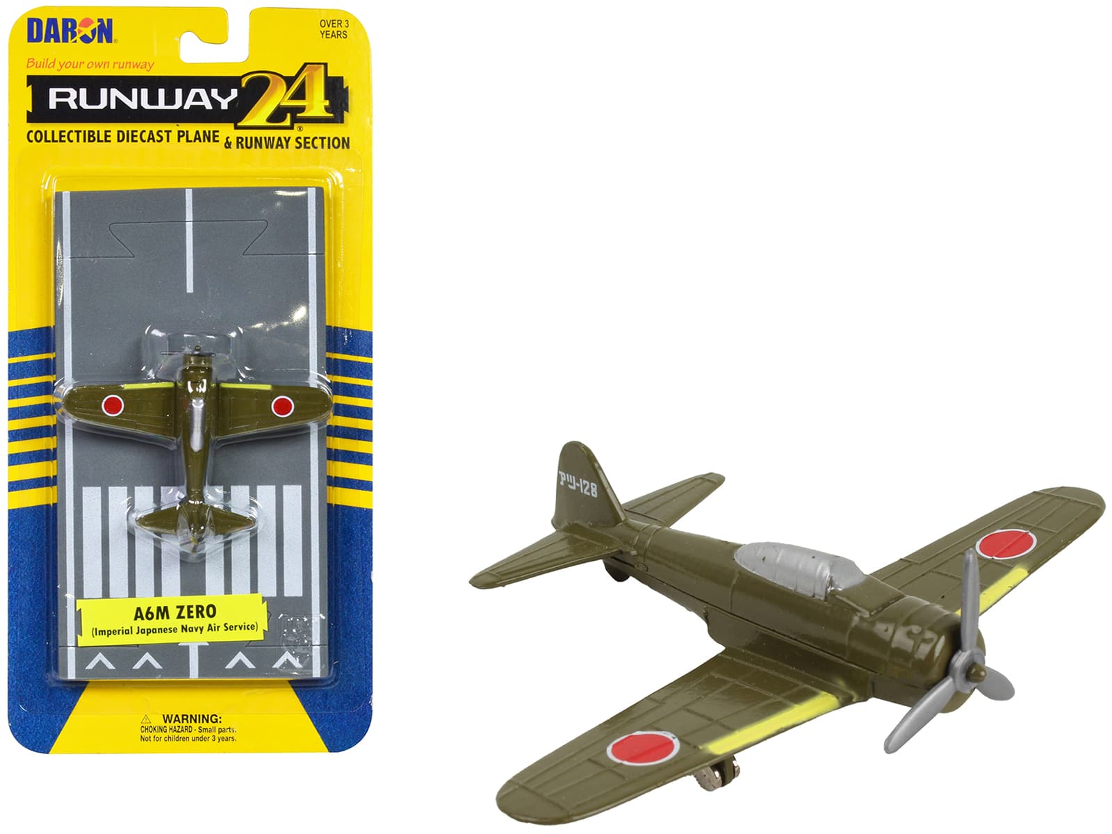 "Mitsubishi A6M Zero Fighter Aircraft Green ""Imperial Japanese Navy"" w/Runway Section Diecast Model Airplane by Runway24" price history on PriceWatchPro
