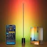 Govee - Floor Lamp 3 Lite, Smart RGBIC LED Corner Lamp Compatible with Alexa, SmartThings, Matter, 1400lm - Black