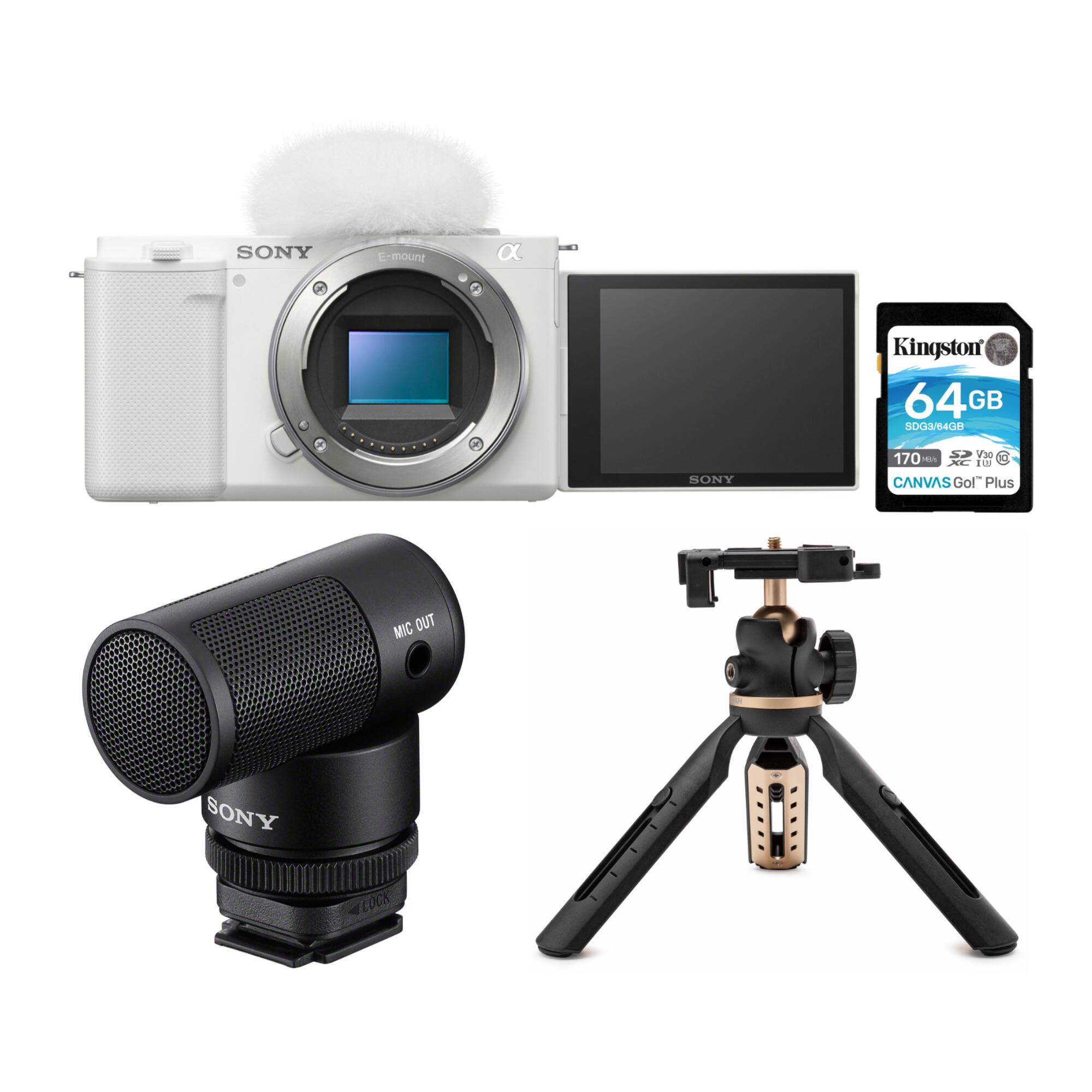 SONY E-mount a X 3 SONY Kingston 64GB GB SOGAMG J V3e 170 - - NE TL CANVAS Gol" Plus MIC OUT SONY LOCK