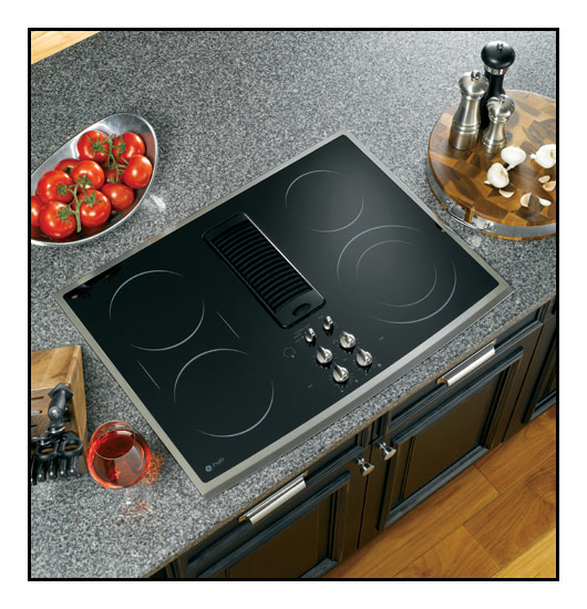 GE Profile™ 30 Downdraft Electric Cooktop - PP9830SRSS - GE Appliances