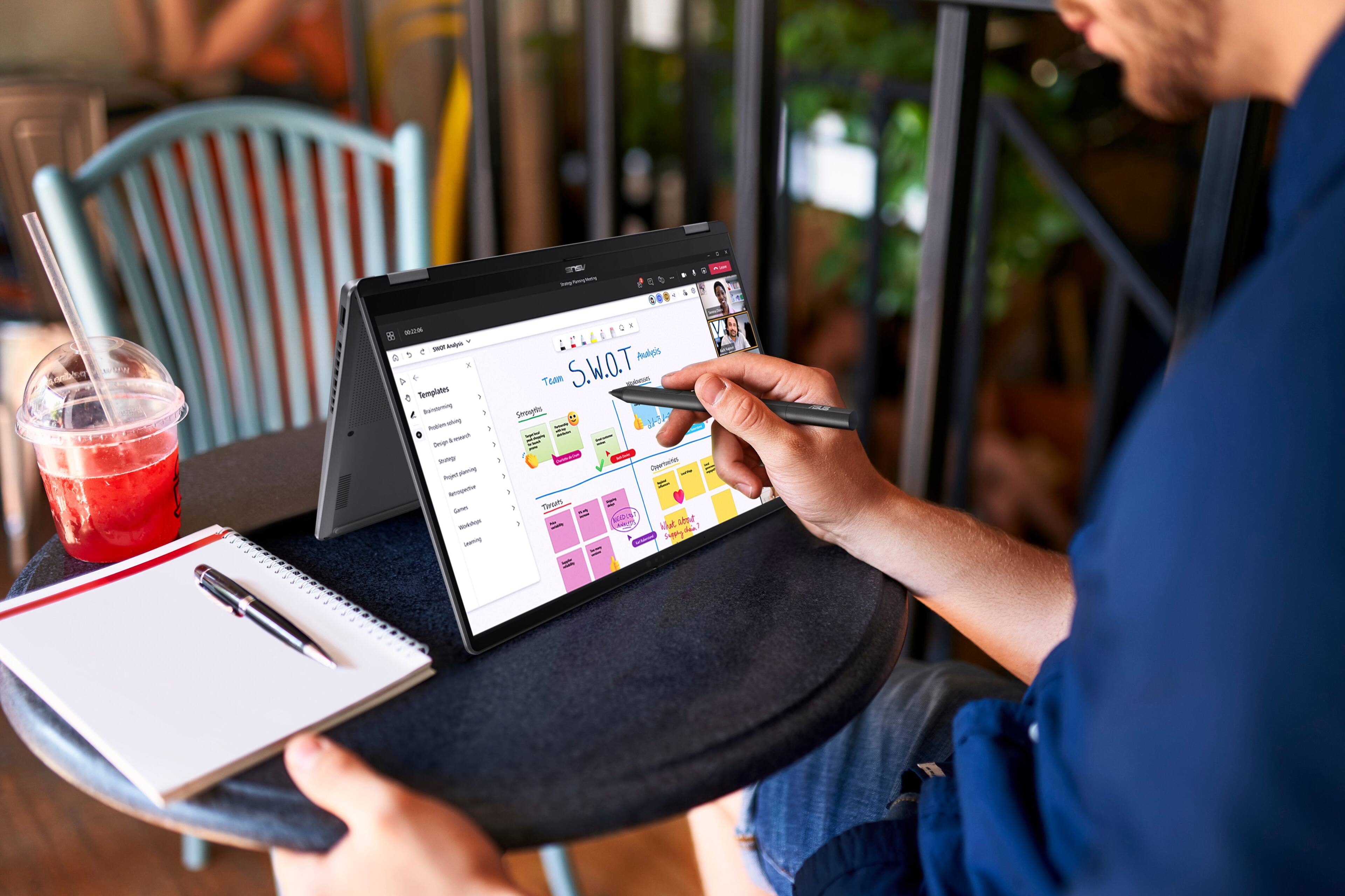 The text on the image reads: "S.W.O.T. Analysis Templates."