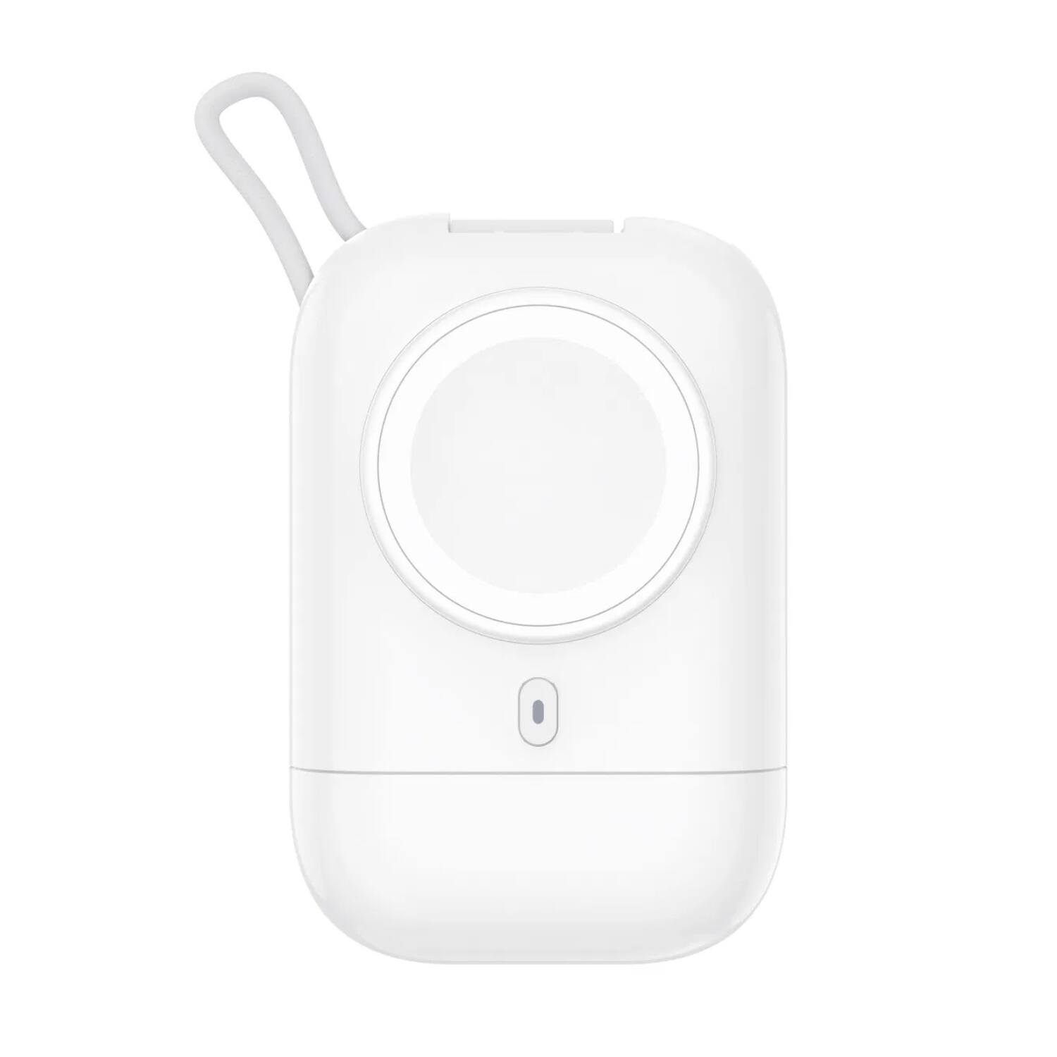 Stock Preferred - 3-in-1 Portable Wireless Power Bank for Apple Watch, iPhone 15 & Android - White