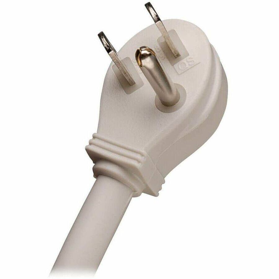Alt View 1. Tripp Lite - Eaton Tripp Lite Series Isobar 4-Outlet 230V Surge Protector, 6 ft. (1.83 m) Cord with Right-Angle Plug, 330 Joules - Unknown.