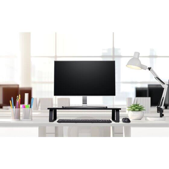 Alt View 2. Kensington - SmartView Extra Wide Monitor Stand (K55726WW) - Black.