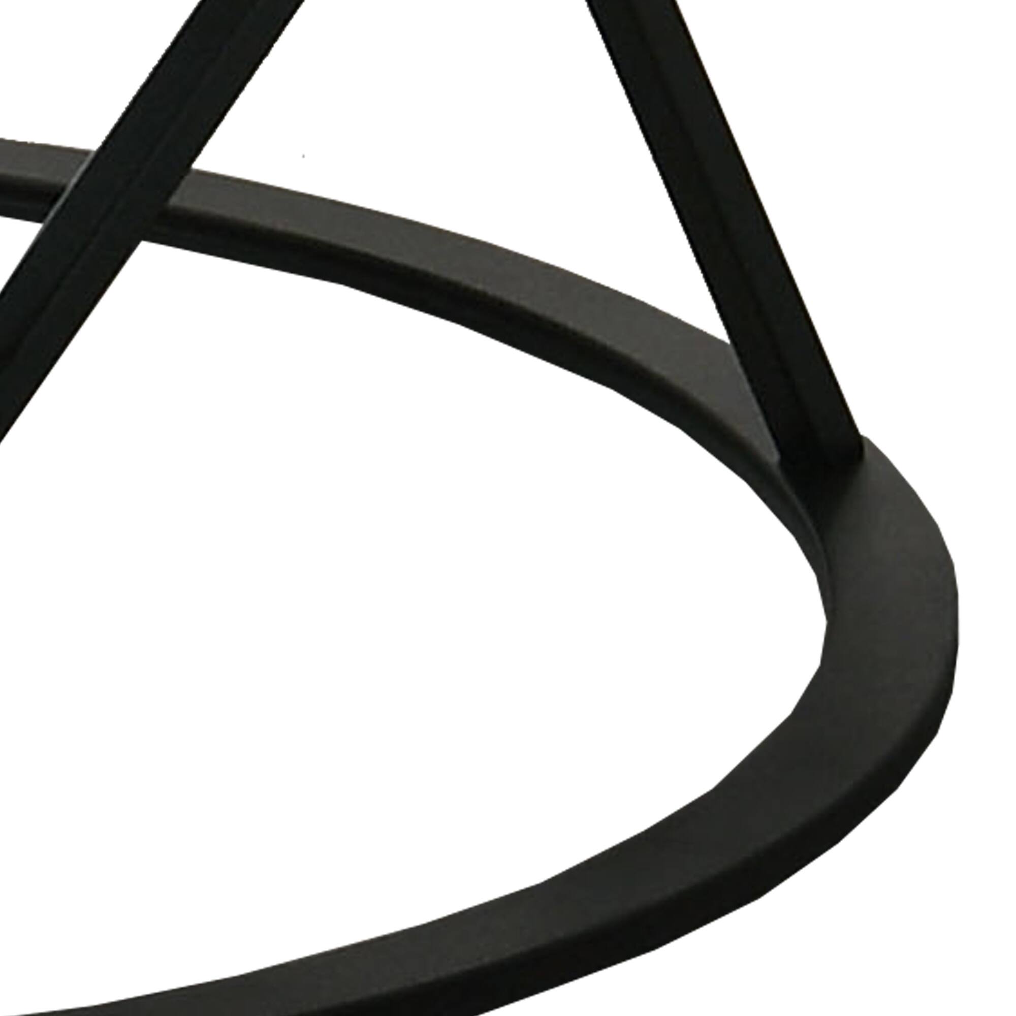 Alt View 1. Vaczon - Contemporary 3-Piece Table Set with Decorative Metal Base Accent Table for Dining Kitchen or Small Spaces - White.