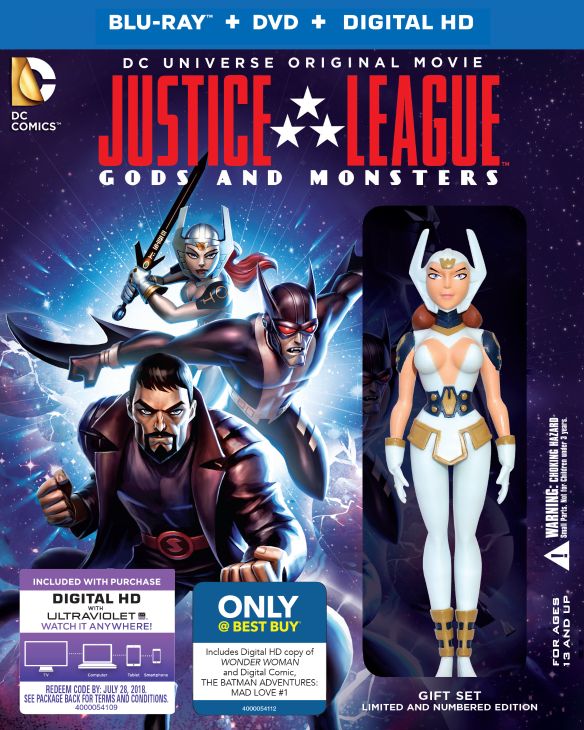  Justice League: Gods &amp; Monsters [Includes Digital Copy] [Blu-ray] [Only @ Best Buy] [2015]