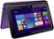 Alt View 7. HP - Pavilion x360 2-in-1 11.6" Touch-Screen Laptop - Intel Pentium - 4GB Memory - 500GB Hard Drive - Neon Purple.