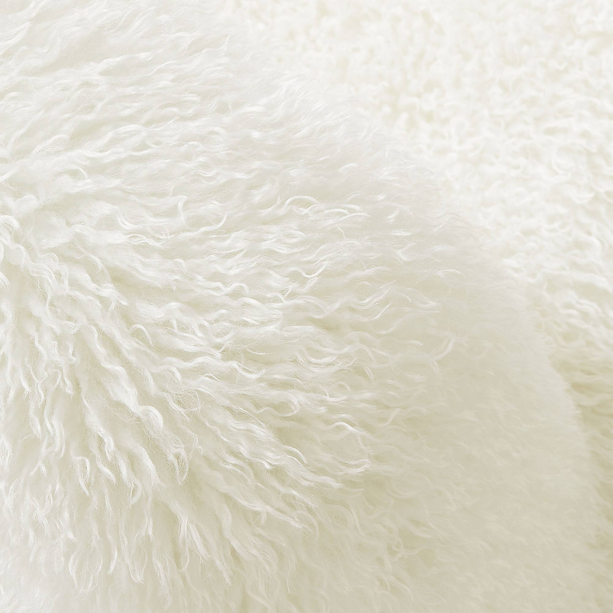 Alt View 1. Modway - Mina Faux Fur Accent Chair by Modway - White.