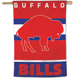 WinCraft - Buffalo Bills 28" x 40" Retro Single-Sided Vertical Banner - Multicolor