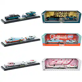 Auto Haulers Set of 3 Trucks Release 99 Limited Edition to 7600 pieces Worldwide 1/64 Diecast Models by M2 Machines