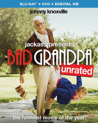 Front. Jackass Presents Bad Grandpa   - BLU-RAY.