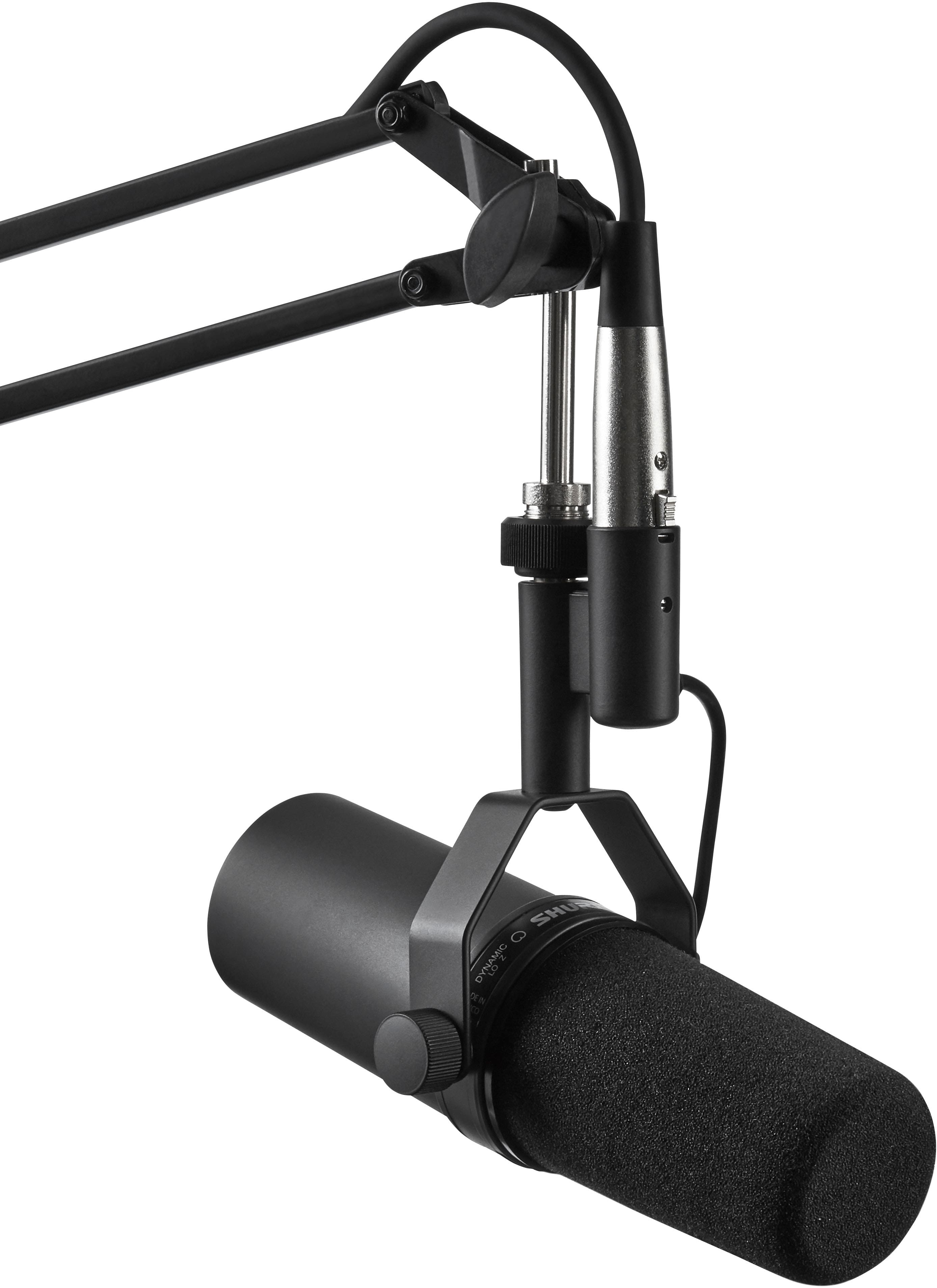 大幅お値下げ】SHURE SM7B マイク スタンドとマイクケーブル付き-