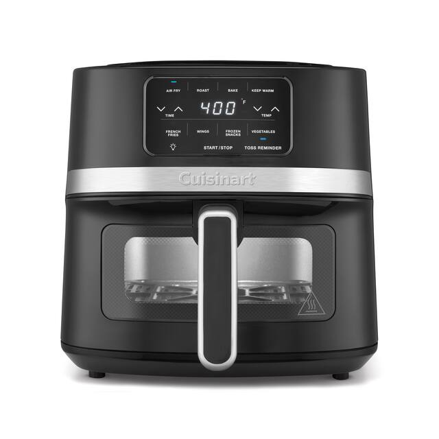 Cuisinart - 4.5 qt Basket Air Fryer - Black Stainless Steel