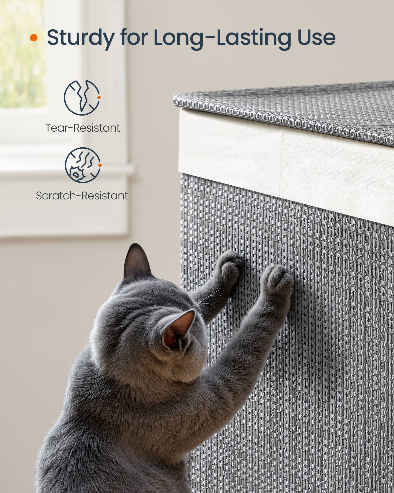 Sturdy for Long-Lasting Use

- Tear-Resistant
- Scratch-Resistant