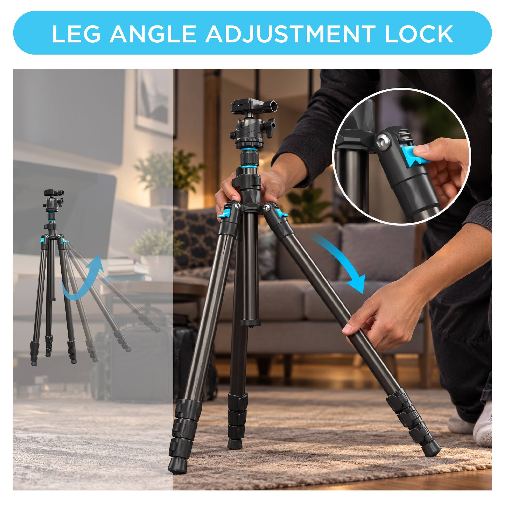 LEG ANGLE ADJUSTMENT LOCK
