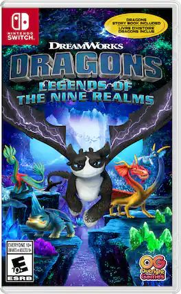 Front. Outright Games - DreamWorks Dragons: Legends of the Nine Realms. - E10+ (Everyone 10+)