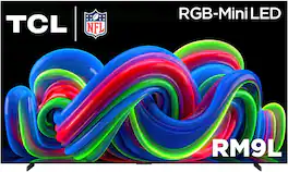 TCL - 115" Class RM9L Series 4K UHD HDR RGB-Mini LED Smart TV with Google TV (2026)
