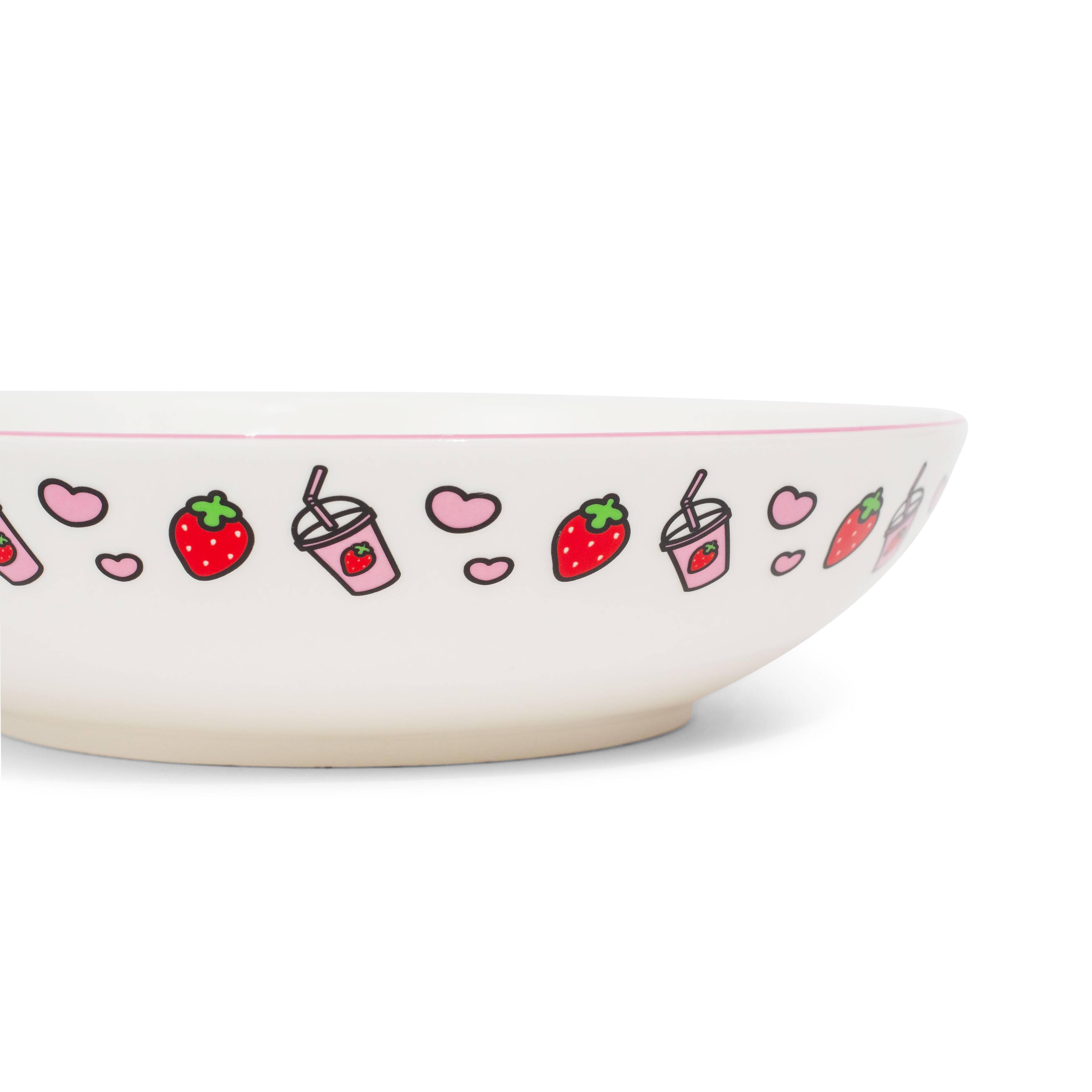 Alt View 10. Silver Buffalo - Sanrio My Melody Cupcake 9-Inch Ceramic Coupe Dinner Bowl - White.