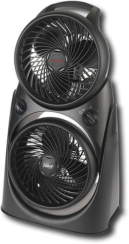 Honeywell - 2-in-1 Floor Air Circulator Fan - Black