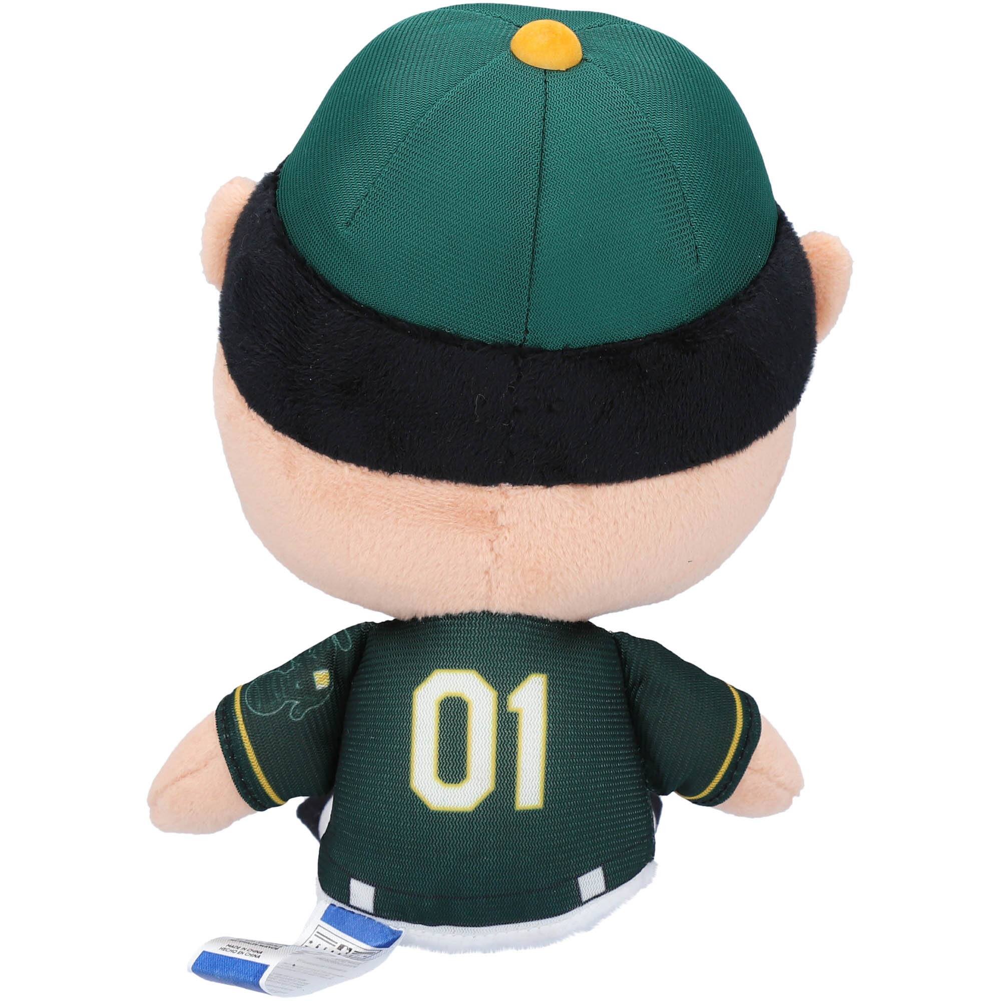 Alt View 1. FOCO - Athletics Baby Bro Player Plush Toy - Multicolor.