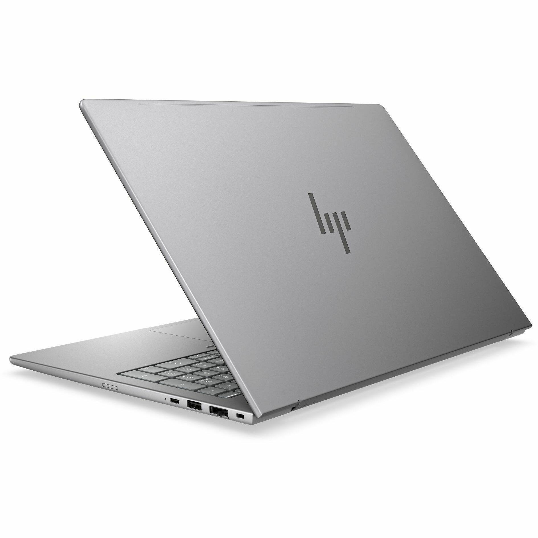 Alt View 3. HP - HP ZBook 8 G2i 14" Copilot+ PC Mobile Workstation - WUXGA - 60 Hz - Intel Core Ultra 7 Series 3 365 - 16 GB - 512 GB SSD - Meteor Silver Aluminum.