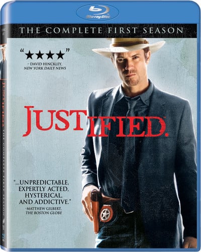 Front. Justified - Justified: The Complete First Season   - BLU-RAY.