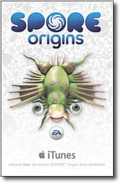 Front Large. Apple® - Spore Origins Application Card for Apple® iPod® touch (Full Version).