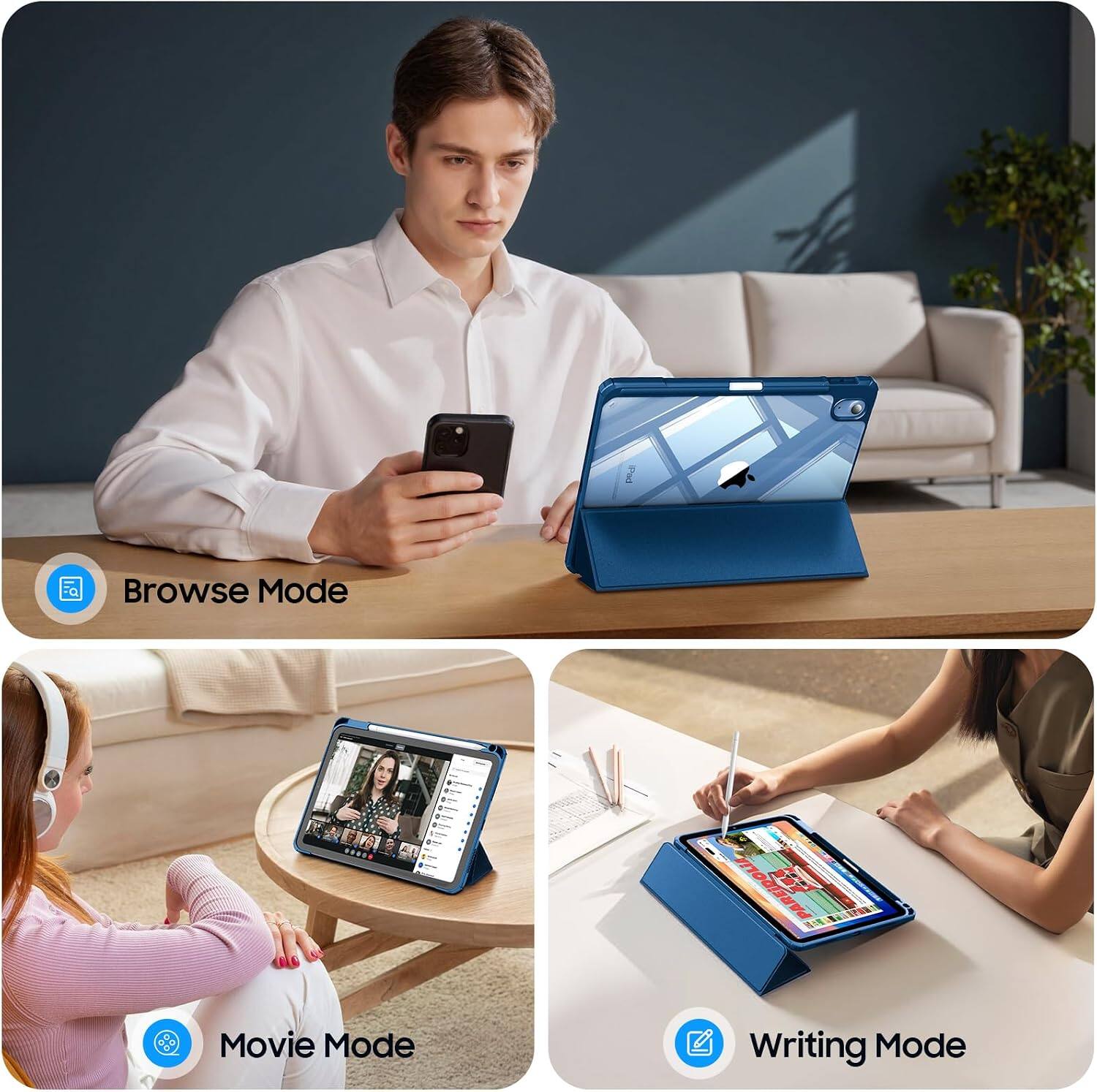 Browse Mode  
Movie Mode  
Writing Mode