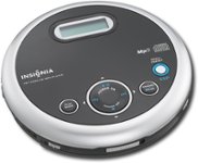 Angle. Insignia™ - Portable CD Player with FM Tuner and MP3 Playback - Black.