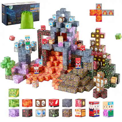 I DARK CASTLE MAGNETIC BLOCK CUBE SET | SARAEUYS GVD J TH 4X : E TNT