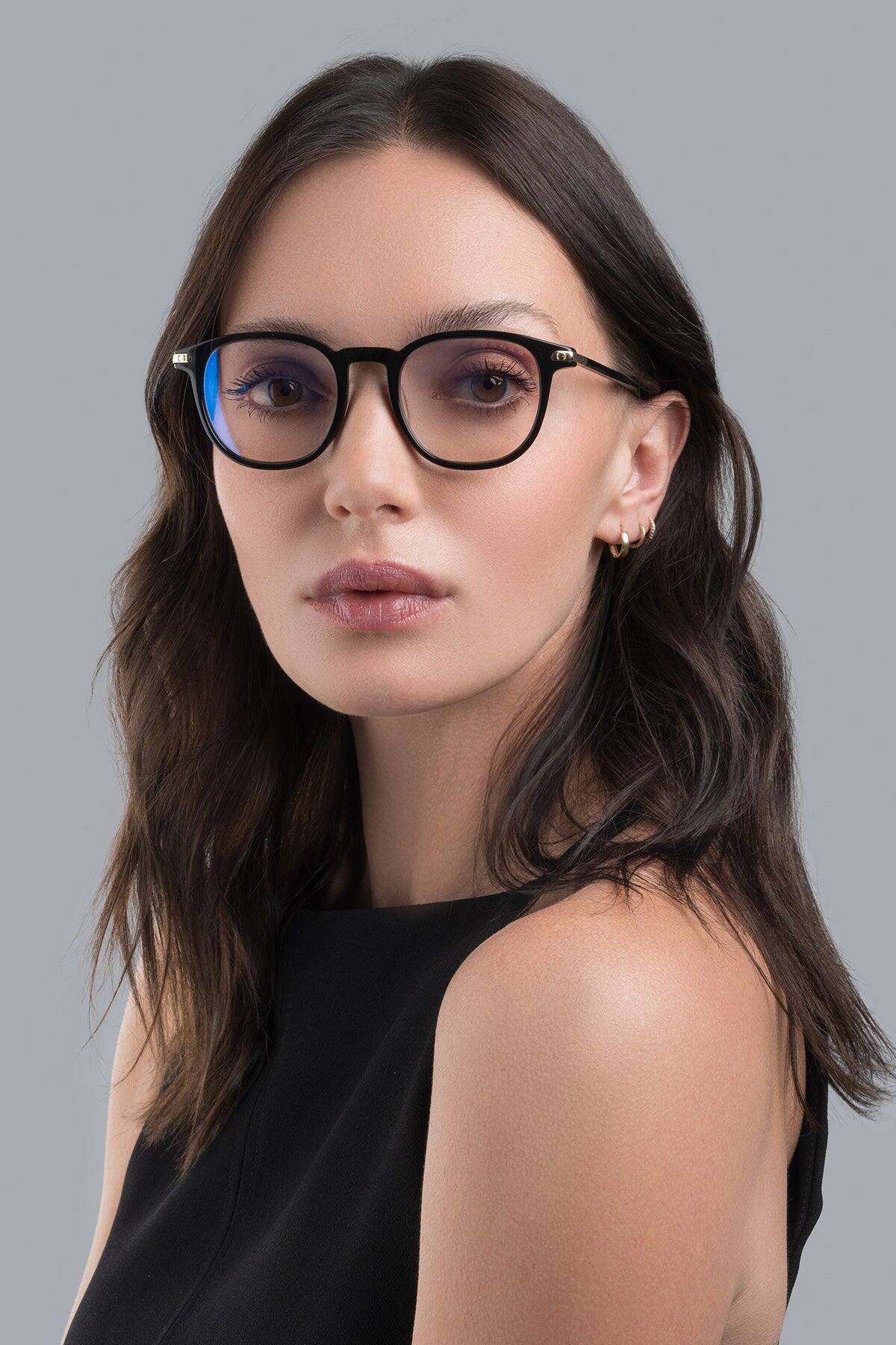 Alt View 2. GUNNAR - GUNNAR Womens Computer Glasses  -  Sofia, Tortoise, Clear Lens - Blue Light Blocking, Releive Dry Eye, Anti Glare - Tortoise.