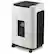 Angle. Aurora - Aurora High Security 150-Sheet Auto Feed Micro-Cut Paper & Credit Card Shredder / 6.3 Gallon Basket / 60 Minutes Runtime - White/Black.