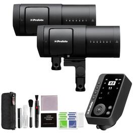 B30 OCF Flash Head Duo Kit with Profoto Connect Pro for Fujifilm and Additional Accessories