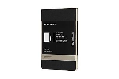 MOLESKINE  
PRO Collection  

PRO Pad  
Black-wired PRO  

- 100% recycled paper  
- 100% recycled cardboard  
- Acid-free paper  
- 100% recycled paper cover  
- 100% recycled paper elastic band  
- 100% recycled paper bookmark