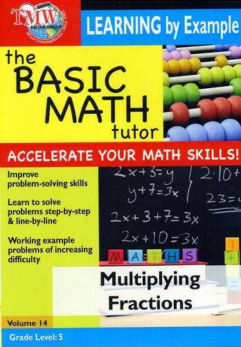 Basic Math Tutor Multiplying Fractions - DVD