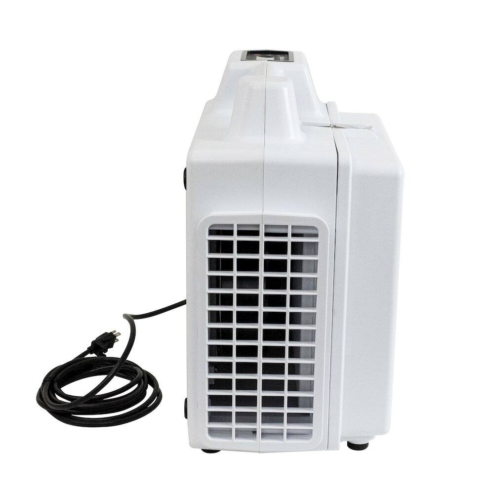 Alt View 2. XPOWER - 3 Stage Filtration HEPA Purifier System with PM2.5 Air Quality Sensor - White.