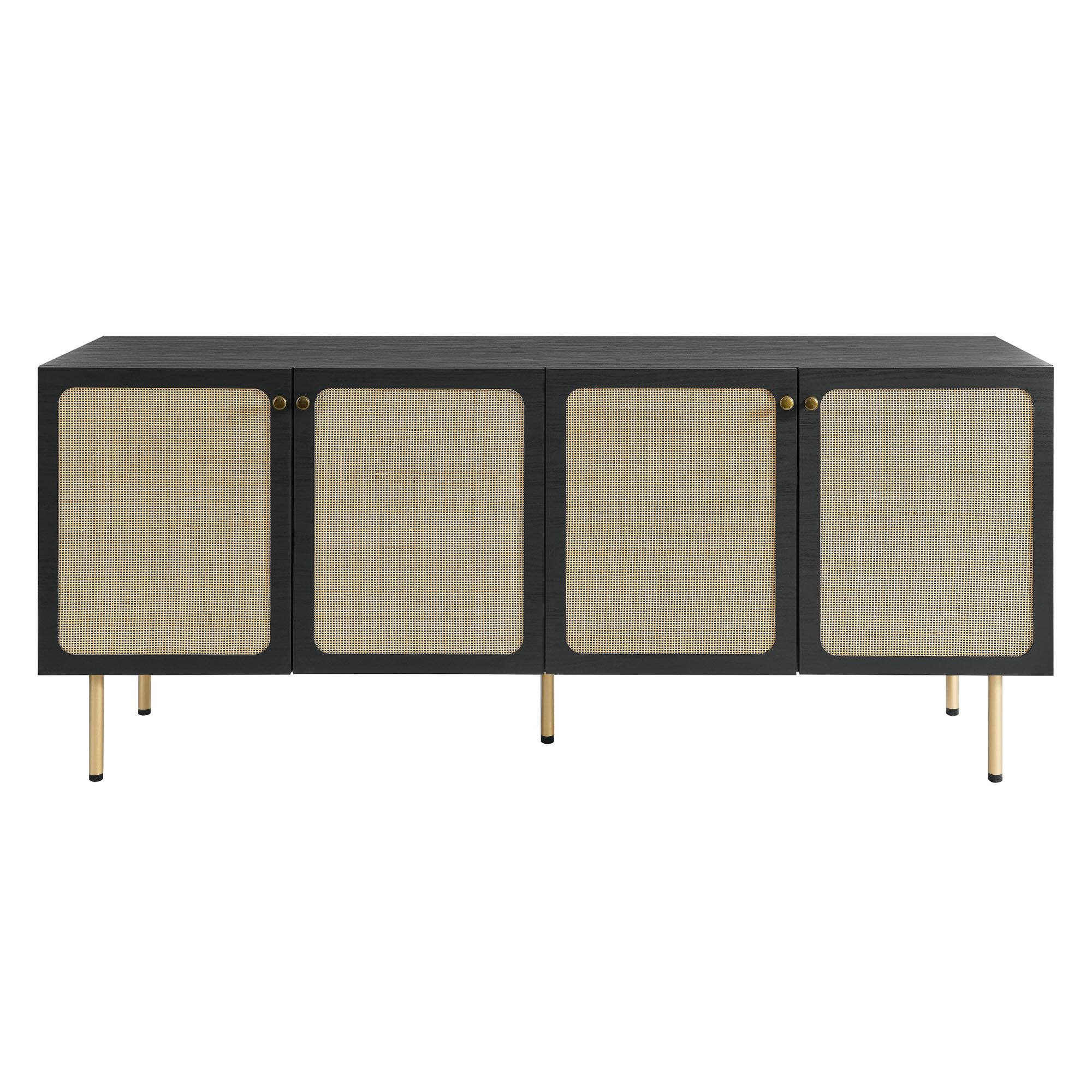 Alt View 2. Modway - Chaucer Sideboard by Modway - Black.