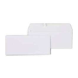 Staples - EasyClose #10 Business Envelopes, 4 1/8" x 9 1/2", 500/Box - White