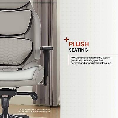 + PLUSH SEATING

FOAM cushions dynamically support your body delivering precision comfort and unparalleled relaxation.