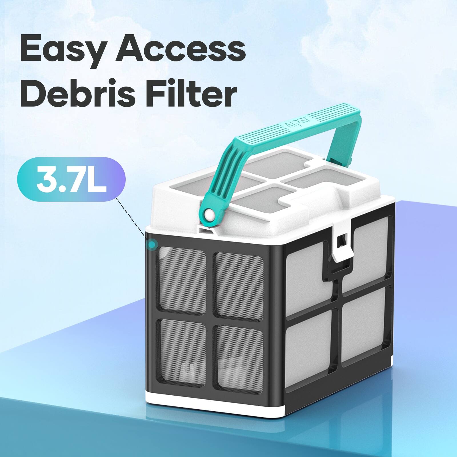 Easy Access Debris Filter, TEFIA 3.7L